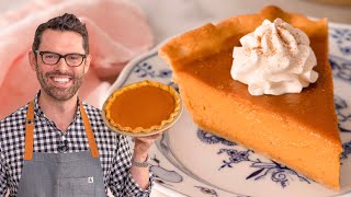 Easy Pumpkin Pie Recipe [upl. by Llerdnam]