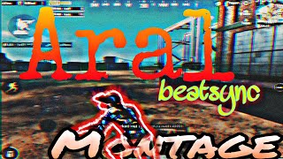 Aral Hridoy khan II A Pubg Mobile BeatSync Montage II Ge Yt II beatsync on Aral hridoy khan [upl. by Brandea]