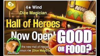 SUMMONERS WAR  Morris the Wind Dice Magician Hall of Heroes  Good or Food [upl. by Otsedom]