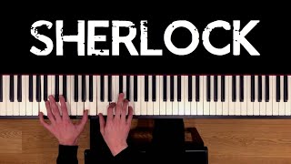 Sherlock  SHERlocked  Irene Adlers Theme Piano Cover  sheets [upl. by Halilad]