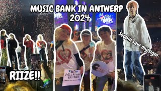 MUSIC BANK IN ANTWERP 2024  VLOG [upl. by Ahsima993]