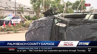 Palm Beach Gardens sustains damage from EF3 tornado [upl. by Ttayh617]