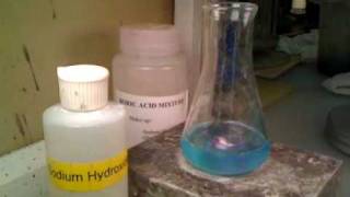 Titrating Boric Acid [upl. by Akirderf91]