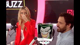 The Mummys Jake Johnson amp Annabelle Wallis Play Supervillain Tinder [upl. by Michaelina]