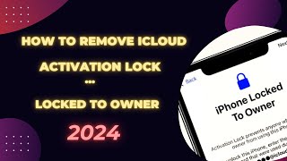 Permanent iCloud Removal Using Server 2024 [upl. by Ness]