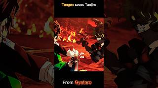 Tengen Uzui Saved Tenjiro From Death🔥 tengenuzui gyutaro fypシ゚ demonslayer [upl. by Ondine]