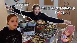 24h Plätzchenbacken 🍪🎄 OHNE PAUSE  Wie viel Sorten schaffen wir❓️ [upl. by Mandeville]