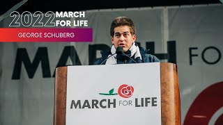 George Schuberg  2022 March for Life [upl. by Sahcnip555]