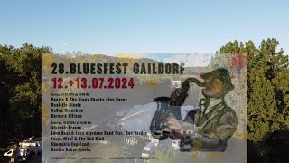 28 Bluesfest Gaildorf 12  13 Juli 2024  Vorschauvideo mit allen Bands  Kulturschmiede Gaildorf [upl. by Attennot271]