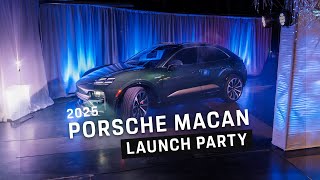 2025 Porsche Macan Electric Launch Party at Porsche Bend [upl. by Secor]