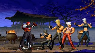 KOF Mugen Memorial yashiro Team vs benimaru Team [upl. by Atikahs]