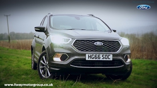 New Ford Kuga  Vignale reviewtest drive UK [upl. by Matlick]