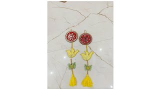 Diwali decoration hangings diwali diy diwalispecial Krishnaboutiqueofficial ideas trending [upl. by Kattie397]