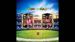 NICO WILLIAMS vs IÑAKI WILLIAMS ☠️🔥 fifamobile eafcmobile24 fifa eafc shorts [upl. by Roobbie]