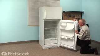 Refrigerator Repair  Replacing the Fresh Food Door Gasket Frigidaire Part  241872513 [upl. by Ettinger]