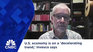 US economy is on a decelerating trend Invesco says [upl. by Zinnes]