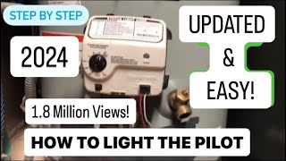 DIY Gas Water Heater Repair  Pilot Light Wont Stay Lit  Status light not blinking [upl. by Vish699]