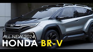 Honda BRV All New 2024 Concept Car AI Design [upl. by Fein336]