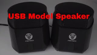 Fantech GS201 35mm USB 20 Laptop PC Speakers Multimedia Speaker [upl. by Seow]