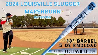 Hitting the 2024 Louisville Slugger Marshburn  USSSA Slowpitch Bat Review [upl. by Eusebio684]