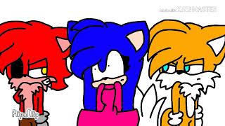 Choki choki meme ft mefoxy and tails [upl. by Ecila]