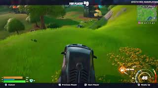 trying to get a dub with a hurt stummy  fortnite zero build solo [upl. by Aelber222]