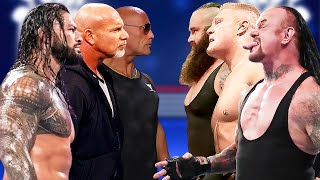 Roman Reigns The Rock Goldberg vs The Undertaker Brock Lesnar Braun Strowman WWE 30 October 2024 1 [upl. by Leruj714]