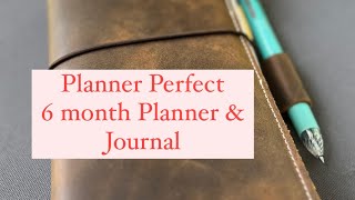 Planner Perfect’s 6 month planner and journal [upl. by Adlig356]