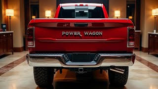 2025 RAM 2500 Power Wagon OffRoad Ready HeavyDuty Truck with Advanced Tech and Power [upl. by Hpesoj]