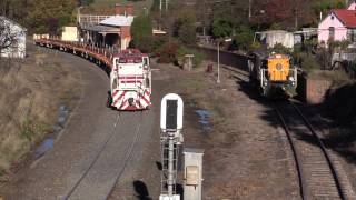 48s35 48s33 on a railset Tumulla NSW [upl. by Torto]