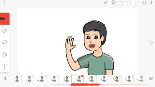 Cara Membuat Animasi Berbicara Untuk Pemula di Android  Tutorial Flipaclip [upl. by Llertnod]