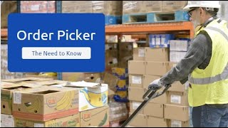 Order Picker Need to Know [upl. by Eldwun]