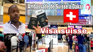 Visa suisse Lambassade de suisse au Sénégal manque de respect [upl. by Newsom]