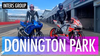 Sunny☀️ Donington Park Track Day 🏍️ Inters middle group  220622  Honda CBR 600rr onboard [upl. by Atiruam841]