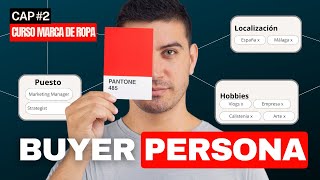 CÓMO CREAR TU MARCA DE ROPA DESDE 0 2024 👕  CAP 2 BUYER PERSONA con Plantilla GRATIS [upl. by Pazit668]