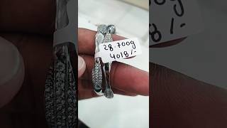 Silver Bangles Design for ladies l silver bangles for girls 2024 [upl. by Accebor]