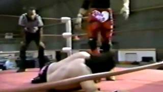 Joe E Legend amp Sexton Hardcastle Edge vs El Fuego Kid amp Johnny Paradise Swinger 1995 [upl. by Lexie769]