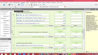 Elster  ElsterFormular Steuererklärung Sonderausgaben Spenden und Mitgliedsbeiträge [upl. by Llahsram536]