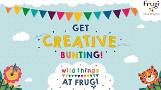 Wild Things at Frugi  Easy sew bunting [upl. by Alarick]