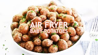 Crispy Air Fryer Baby Potatoes  Quick amp Easy Side Dish [upl. by Inna]