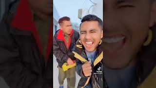 Zain ul abideen And Mudassar saddique funny tik tok video dubbling on funny🤣 songs zainshort [upl. by Funk]