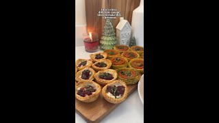 3 JusRol Pastry Appetisers for Christmas  JusRol [upl. by Klara]