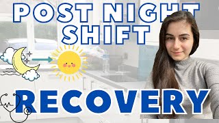 Post night shift recovery as a JUNIOR DOCTOR I Vlog I The Junior Doctor [upl. by Homovec]