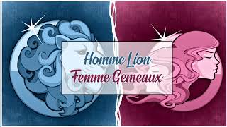 Homme Lion ♌ Femme Gémeaux ♊  Compatibilité Amoureuse Astrologique [upl. by Jacob241]