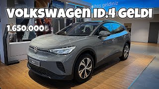 Vw ID4 Bayilere Geldi 52 kwh Batarya İle 1650000 ya Satışta [upl. by Anaele49]