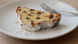 Quarkstollen Backen Rezept  Simple German Christmas Stollen with Quark  ENG SUBS [upl. by Alyakcim]