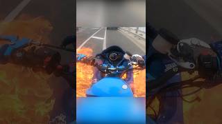 Gas Tank Explodes with Rider On Bike [upl. by Adlog703]