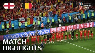 England v Belgium  2018 FIFA World Cup  Match Highlights [upl. by Sirahc14]