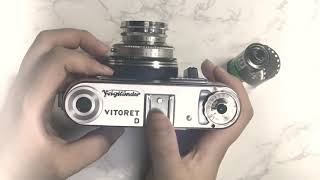 보이그랜더 비토렛D voigtlander vitoret D 사용 설명영상 [upl. by Arej762]