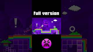 Geometrical Dominator FULL VERSION GeometrY Dash shorts deluxe12 [upl. by Aihtnis]